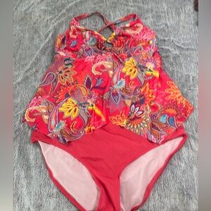 Venus brand plus size two piece tankini